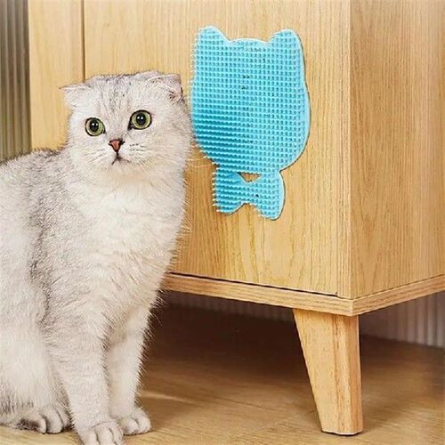 Cat Rubbing Corner Cat Wall Scratcher Wall Corner Scratcher
