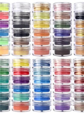 6Colors/Sets Pearl Powder Pigment DIY Epoxy Resin Mold Color
