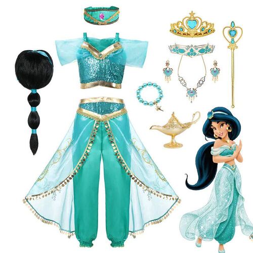 Jasmine Princess Dress Princess Dress Up Of Aladdin The