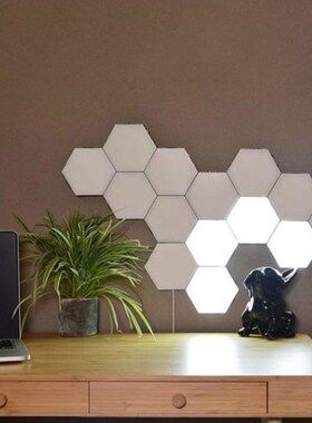 Hexagon mirror mirror environment friendly acrylic wall wall