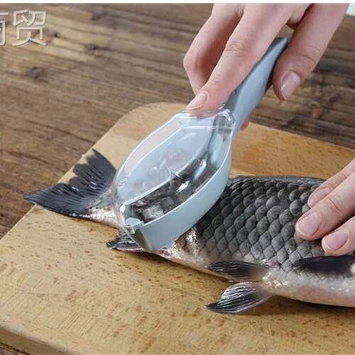 Fish Skin Brush Fast Remove Fish Scale Scraper Planer Tool