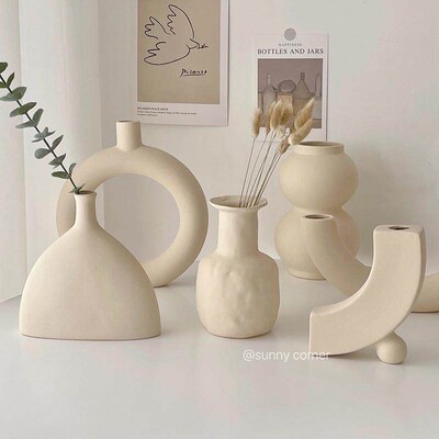 Living Room Decoration Glass Vase Home Decore Vases for Flow