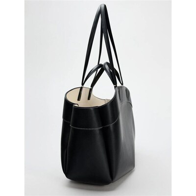 Women Tote Bag Underarm Pouch Large Capacity Pu Leather Shou