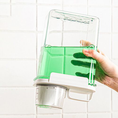 Airtight Laundry Detergent Powder Storage Box Clear Washing