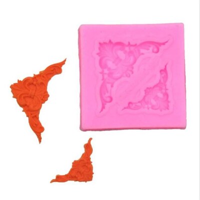 3D Craft Relief European Chocolate confectionery Silicone Mo