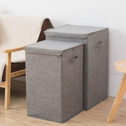 Laundry Basket with Cover Large Laundry Hamper Waterproof H