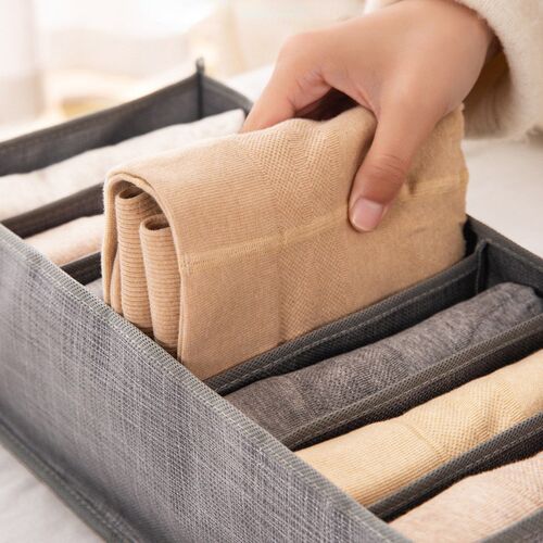 Closet Organizer Drawer Divider Jeans Sweater Clothes Storag