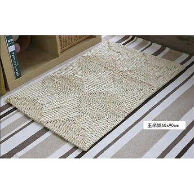 Household Non-slip Carpet Natural Straw Mat Parent-child