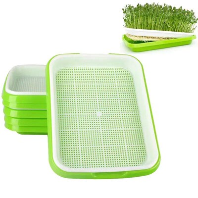 Seed Sprouter Tray Double Layer Soilless Culture Pot Vegetab