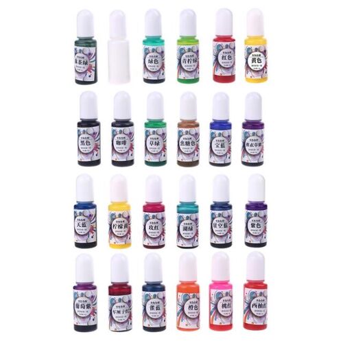 6pcs 10ml Epoxy Resin Diffusion Pigment DIY Handmade Scented