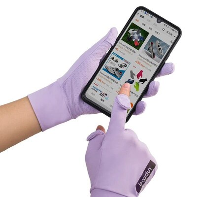 Sunscreen gloves summer UV protection breathable outdoor hik