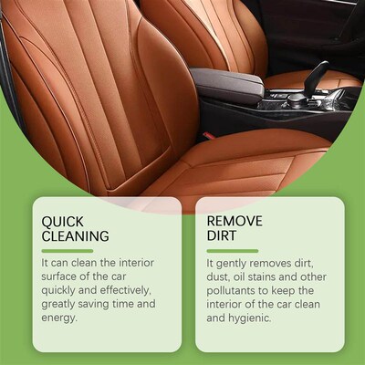 HOMONTH Foam Cleaner Set for Car Interior, Upholstery, and F
