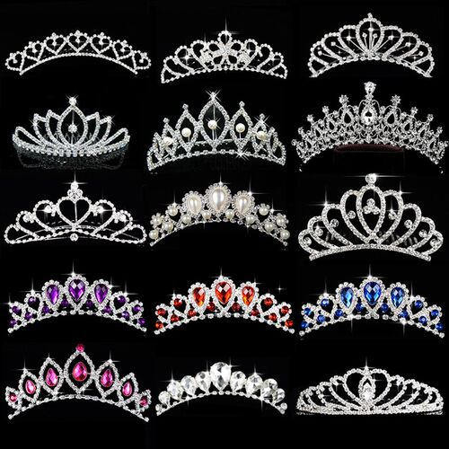 Princess Crown for Girls Birthday Show Gift Crown Tiara Diad