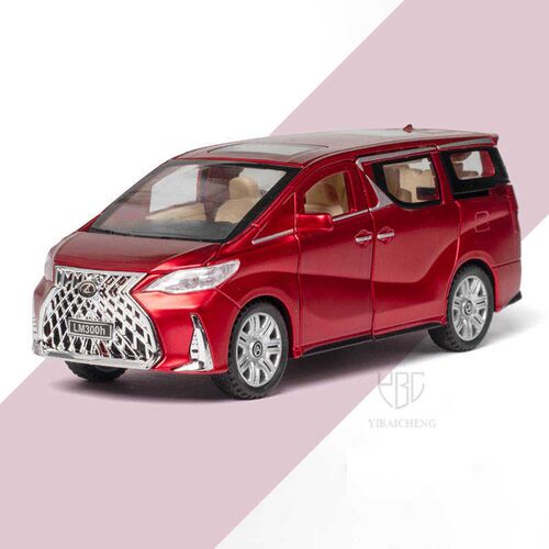 1/32 Alloy Diecast LM300H MPV Car Model Toy Simulation High