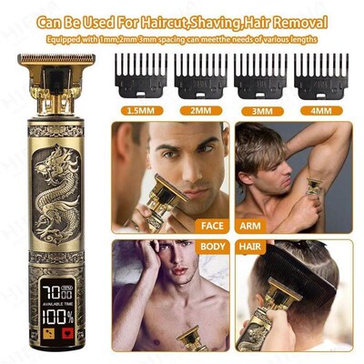 Electric Barber Machine Hair Trimmer Men Shaver 推子剃须刀