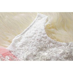 for Wedding Toddler Girls Cute Dress Backless Flower Party