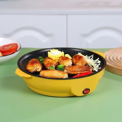 220V Electric Baking Pan Non-stick Korean Barbecue Steak Bar