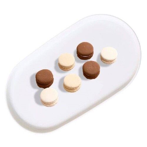 Plastic Oval Serving Tray Kitchen Fruit Dessert Tray