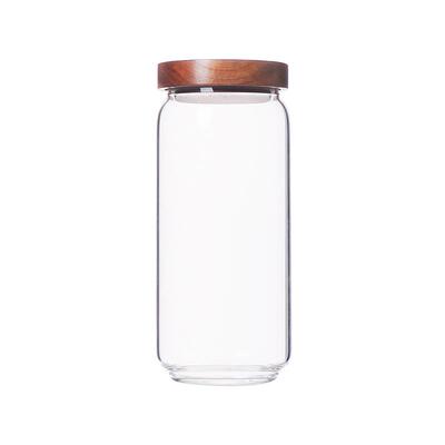 Glass storage jar sealed bottle canister multigrain coffee
