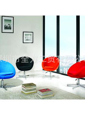 学生宿用舍椅休子电脑椅家现代简懒人闲椅布艺洽谈约QF-B132-家用