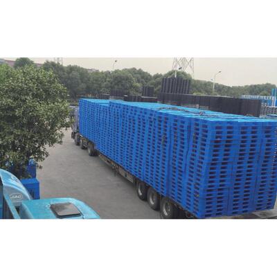 1210A网格九脚塑NER料物托厂直销仓库家流盘塑胶栈板卡