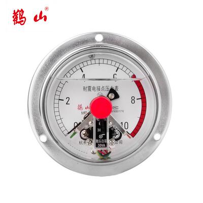 YNXC电100ZT点耐振电接压力表充油MKW电接点压震力表轴向耐接点