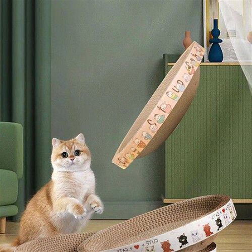 Corrugated Design Cat Scratching Board Cat Bed Pet