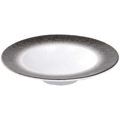 密胺草帽盘深盘创意餐具餐厅菜盘汤盘子西餐餐盘沙拉盘意面盘商用