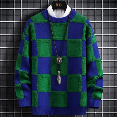 New Fall Winter Korean Style Mens Pullovers Sweaters High Qu