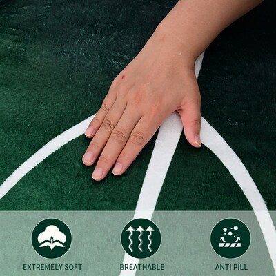 Large Leaf Blanket Soft Leaves Flannel Gloriosum Leaf Blanke