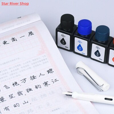 Dip Pen Ink Bottle Black/Blue/Dark Blue Ink Fountain Pen Cal