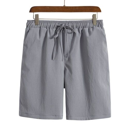 2025 Hanging Solid lor Shorts Casual Large Size Beach Pants