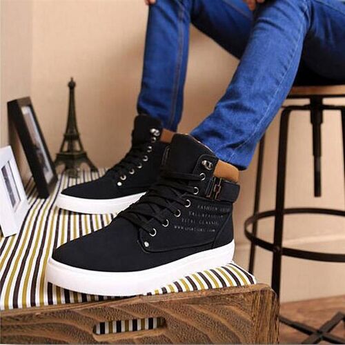 ayne Mens vulcanized shoes Spring/Autumn Men shoes High qua