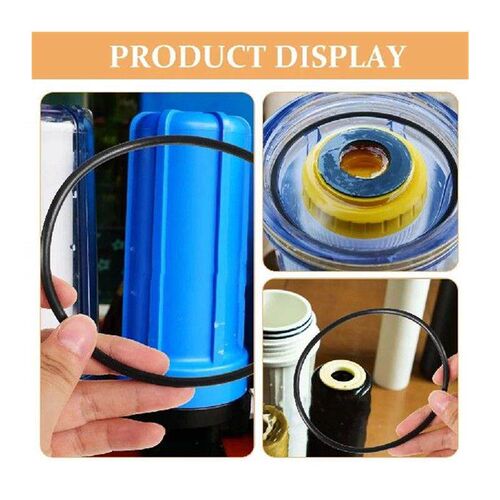 4 Pcs Universal 20 Inch Water Filter Gasket Sealing for