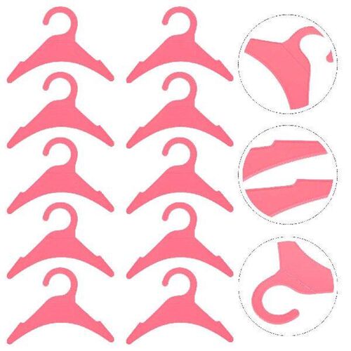 10 Pcs Dog Clothes Drying Rack Small Hanger Hangers Pet