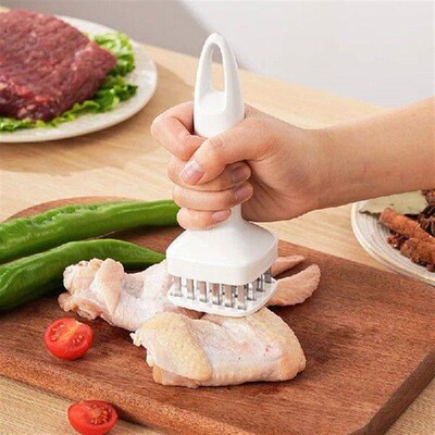 Professional Meat Tenderizer Needle Stainless Steel Steak