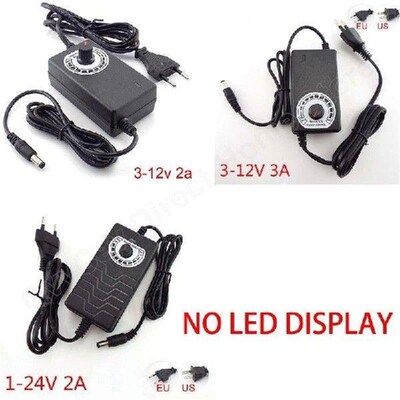 AC 220V To DC 12V Power Supply Adapter 1V 3V 6V 9V 12V 15V