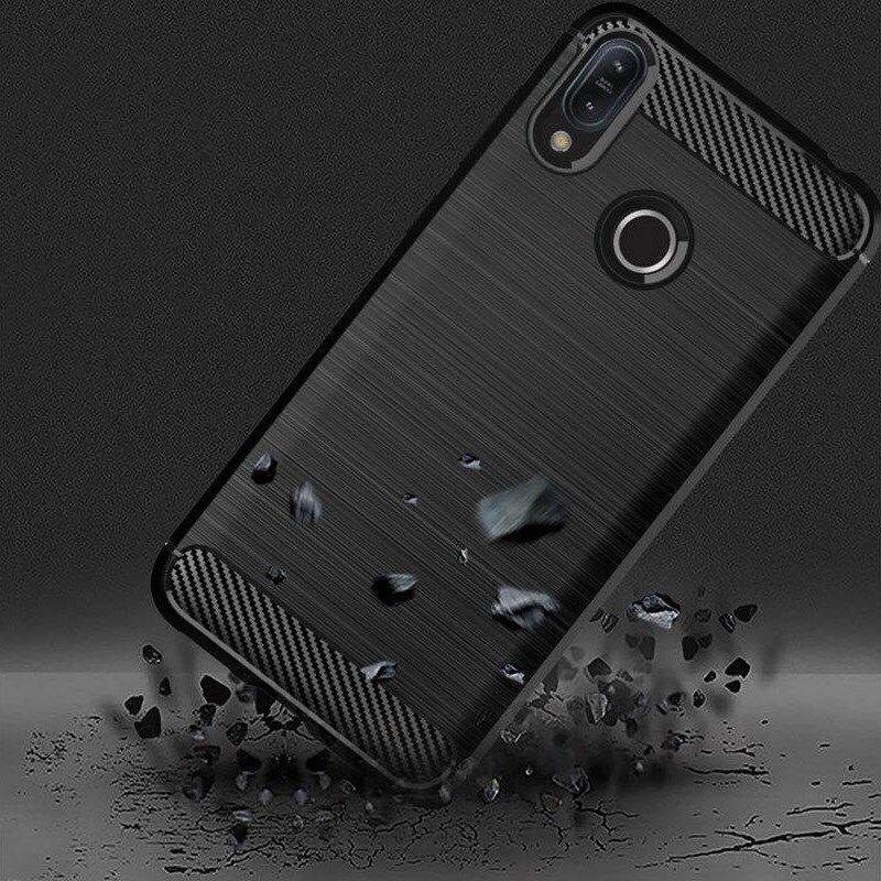 Carbon Fiber Case For Asus Zenfone Max Pro M2 ZB631KL ZB632 - 实物图