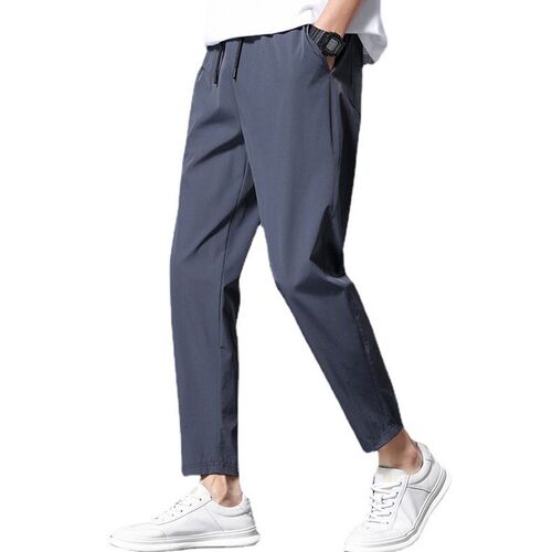 Thin Summer Ice Silk Pants Mens Summer Breathable Breathabl