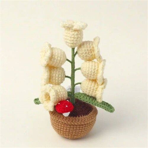 Seven Heads Orchid Flower Light Finished Decorative