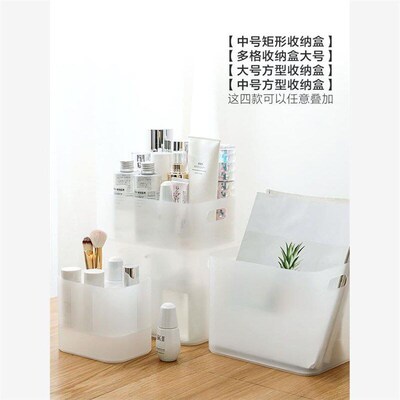 acrylic box make up clear cosmetic table transparent storage