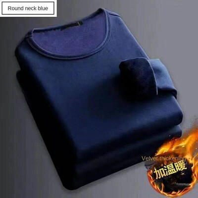 2PCS Mens Underwear Winter Long-sleeved Thermal Underwear P