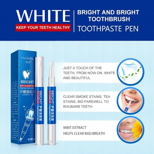 Teeth Whitening Gel Remove Yellow Teeth Whitening White Pen