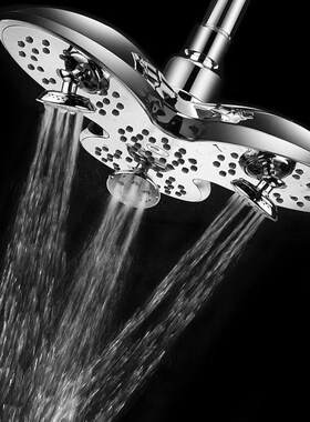 9.5Inch Shower ABS 3 Function Home Hotel Bathroom High Press