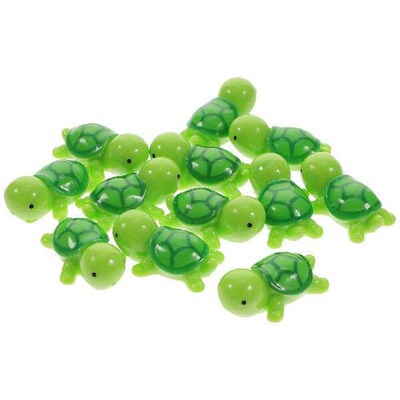 20 Pcs Mini Turtle Tiny Sea Turtles Toy Ocean Ornaments