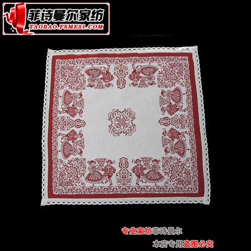 菲诗曼尔棉麻防滑沙发巾老粗布艺沙发垫坐垫90*90 70 115方盖布