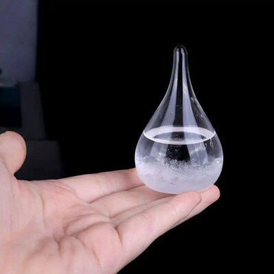 30ml Transparent Droplet Storm Glass Water Drop Weather Stor