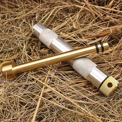 Brass Emergency Fire Tubes Practical Compression Outdoor Ign
