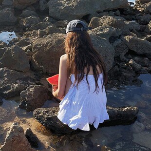 Dot OnePiece Conservative Sexy for Polka Swimsuit Backless