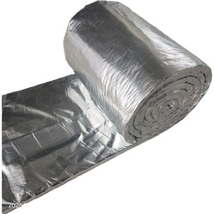 硅酸盐纤维防火柔性卷材排烟风管防火包裹耐火耐高温硅酸铝包覆